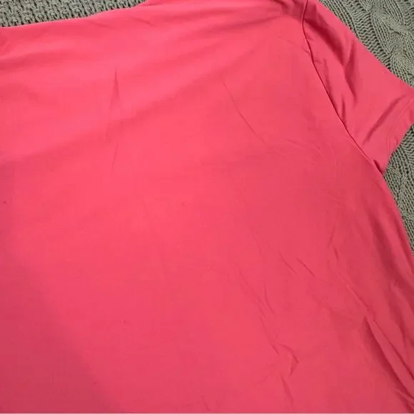 Abercrombie & Fitch Pink Women's Short Sleeve Tee Performance Material ~ S/M - Picture 10 of 11